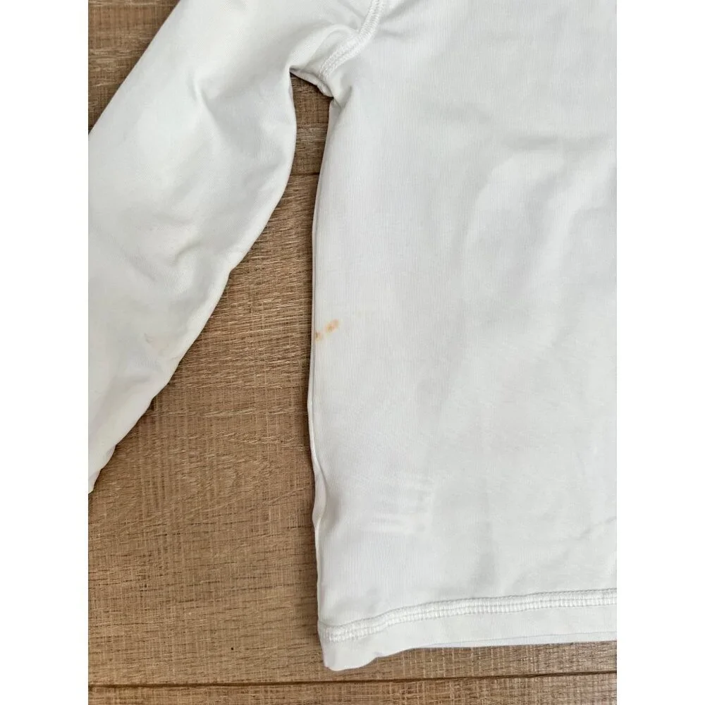 Cat & Jack Boys White Long Sleeve Rashguard  Size 2T